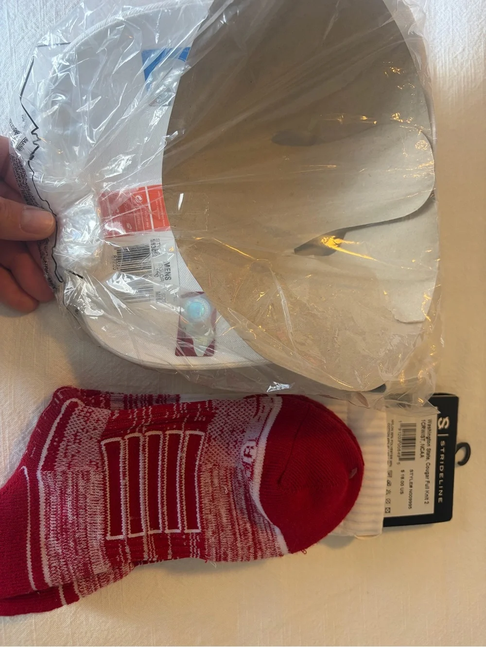 Washington State University Hat/Sock Bundle